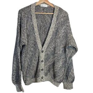 Bachrach Vintage Men's Cardigan Sweater Size Medium